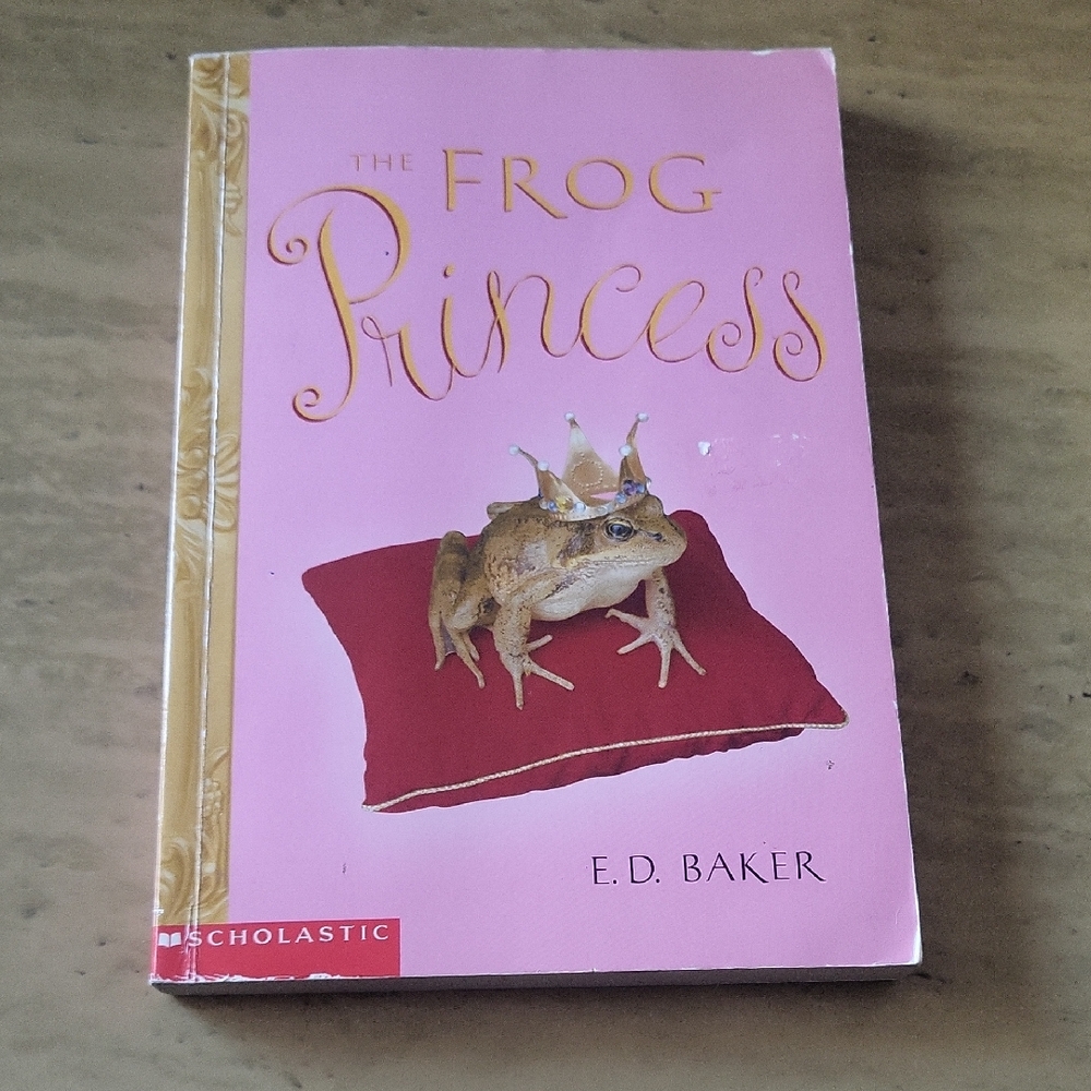 Scholastic Pink 'The Frog Princess' Book